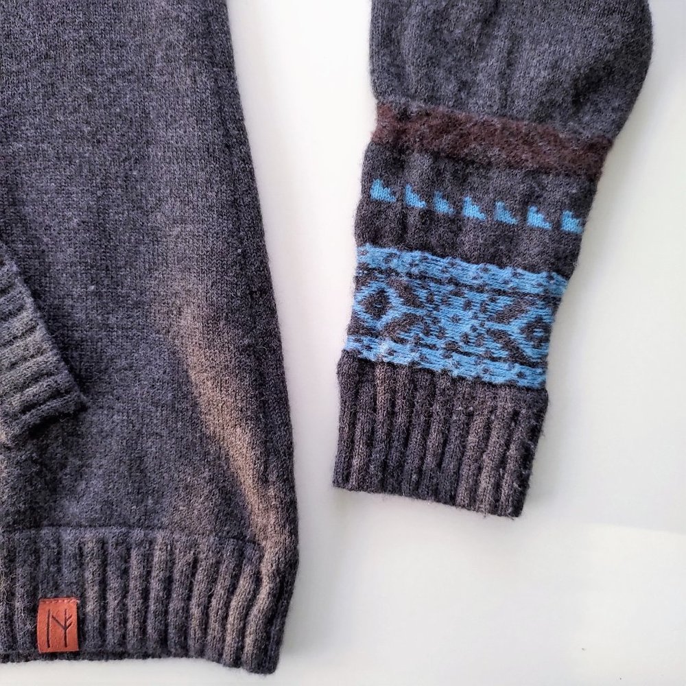 NEVE DESIGNS Merino Wool Full-Zip Cardigan - Picture 3 of 13